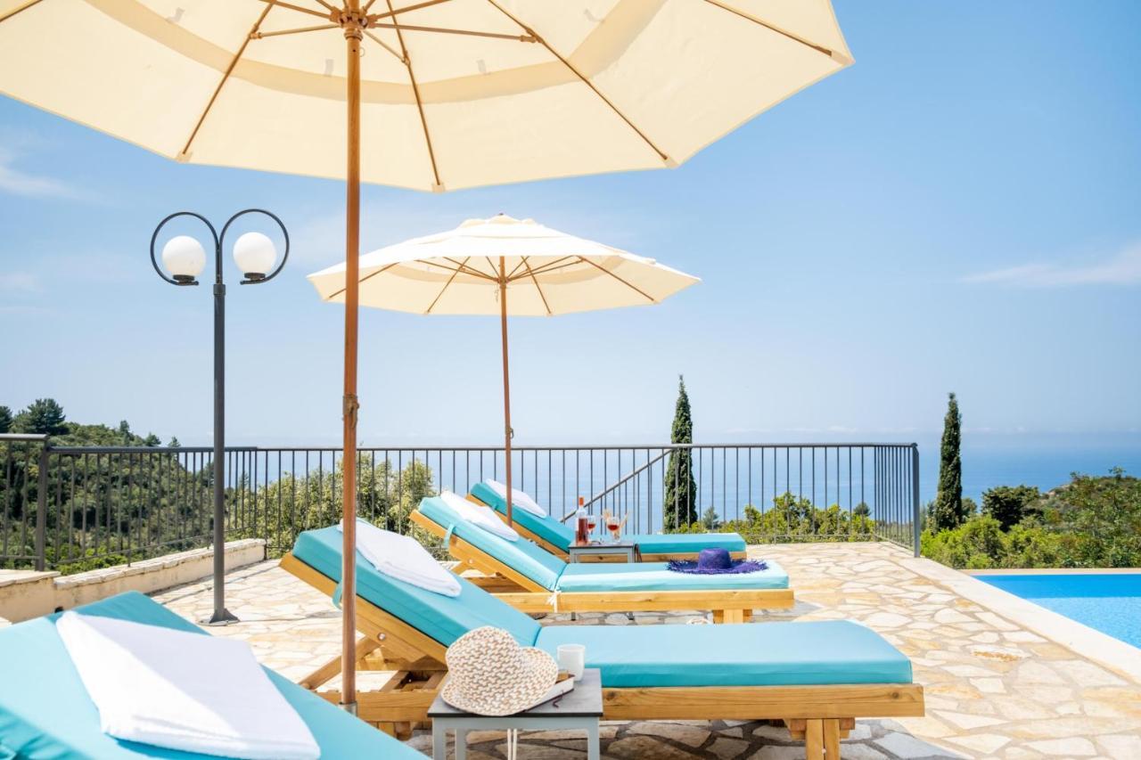 Sapphire Blue Villa Kalamítsi Eksteriør billede