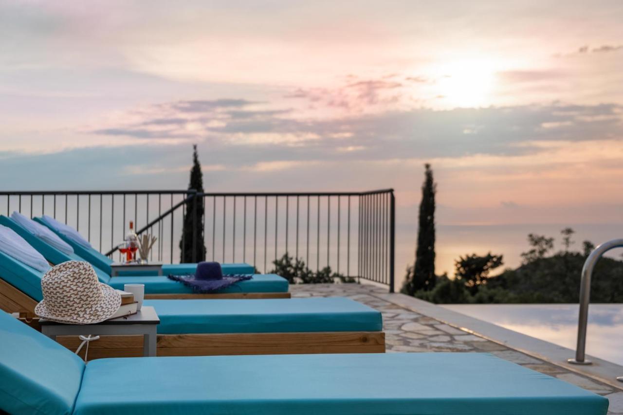 Sapphire Blue Villa Kalamítsi Eksteriør billede